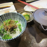 串揚げ 串の実 - アタシは鯛茶漬け