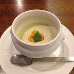 パッパーレ - アボカドムースのウニ添え