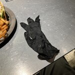 ブルー エントランス キッチン - 