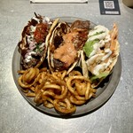 ブルー エントランス キッチン - 