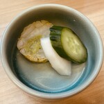 天重 本店 - 漬け物