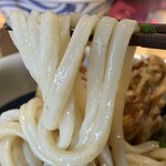 茶ぶ釜 - うどんのリフトアップ