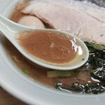 横浜家系らーめん 武源家 - 『半熟味玉らーめん並』