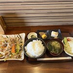 ゆう凪 - 肉野菜炒め定食