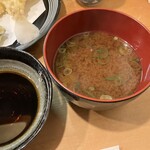 天ふじ - 赤だしやわ　これも東海圏への出張の楽しみ