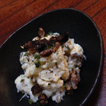 竃 - ポテトサラダにあぶりベーコンをパラパラ