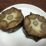 西山蒲鉾店 - ごぼう巻の断面