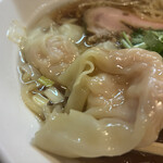 中華そば 幻六 - ワンタン醤油そば　1340円