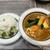 Rojiura Curry SAMURAI. - 料理写真:私は「侍.まつり」で、無料のトッピングは「サクサクブロッコリー」と「チキン1/2」を！