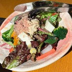 みます屋 おくどはん - 豆腐サラダ