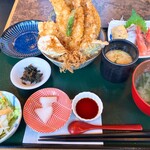 富来助 - 料理写真:天丼セット
