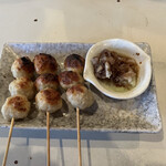 稲穂 - つくね　3本200円