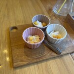 ベジバル チバットリア - 自家製パンナコッタ（お名前違うかもです、、、）