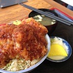 くいしん坊 - ソースカツ丼ヒレ