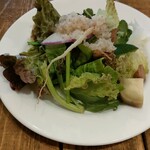 イル・ジェルメ - ランチセットのサラダ