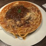 宇都宮スパ屋 - ライス付大統領ミートソース