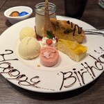 宇都宮スパ屋 - 誕生月スペシャルデザート