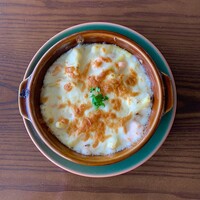 サーモンとカリフラワーのグラタン フェンネル風味