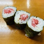 すし雅 - トロ鉄火巻