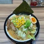 いっとく家らーめん - いっとくスペシャル味噌（細麺）