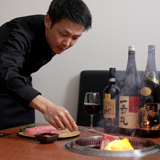 格式張らない心地よい接客