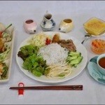 Fo Nana - 豚肉と揚げ春巻きのつけビーフンセット