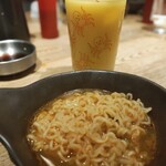 韓国料理 ナッチャン - 〆は韓国乾麺