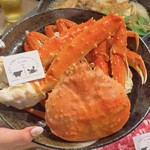 すき焼き ズワイガニ・タラバガニ食べ放題 和牛とカニ - 