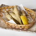 鍛冶屋 文蔵 - ワカサギの唐揚げ