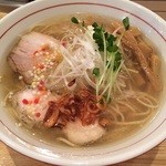 地球の中華そば - 地球（ほし）の塩そば  大盛　2014年12月