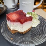 SYNdicate cafe - クリスマスチーズケーキ¥800