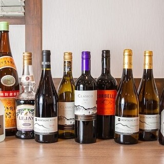 居酒屋としても利用可能♪日により顔ぶれが変わるワインが充実