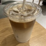 無印良品 - ドリンク写真:アイスカフェラテ350円