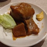 和風もつ料理 あらた - タンとテールのシチュー　ホロホロ