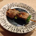 和風もつ料理 あらた - タン焼き　噛み応え