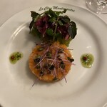 ル・クロ・モンマルトル - サーモンと帆立のタルタル仕立て