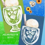 滝の流れるカフェ ら・さぼうる - ドリンク写真: