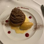 ル・クロ・モンマルトル - モンブランのタルト