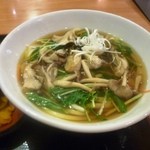 得得 - 牡蠣ときのこの秋味うどんセット（ミニカツ丼付）