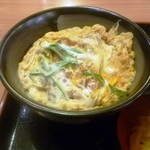 得得 - 牡蠣ときのこの秋味うどんセット（ミニカツ丼付）