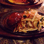 れすとらん仔馬 宮前店 - ハンバーグ焼き定食