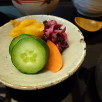 赤坂 ひかわ - 香の物。