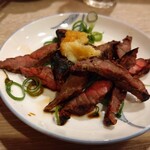 和風もつ料理 あらた - ふく（肺）照焼き　初めて、美味