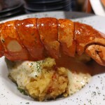 厨 七代目松五郎 - オマール海老とアボカドのエビマヨ②寄り撮り