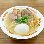 中華蕎麦 三藤 - 「山椒香る地鶏塩そば」+「特製盛り」