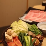 先斗町しゃぶしゃぶすき焼き きらく - 