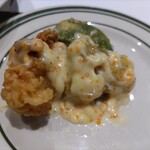 厨 七代目松五郎 - オマール海老とアボカドのエビマヨ③取り分け