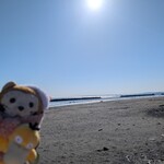 波なれ - 初めて見る駿河湾♡( 'Θ' )(＾(ェ)＾)