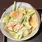 FUKU豆 - 柿入りサラダ