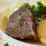 花・ふらんす食堂やまもと - 和牛ホホ肉とたっぷり野菜のポトフ定食(\1,950)　和牛ホホ肉